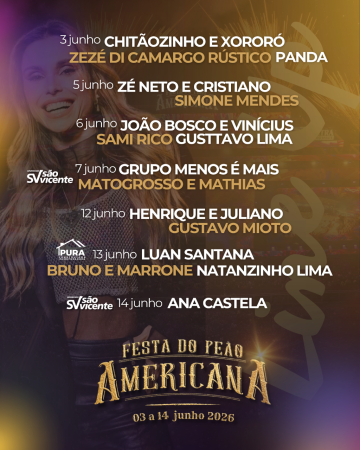 Festa do Peão de Americana - 2026